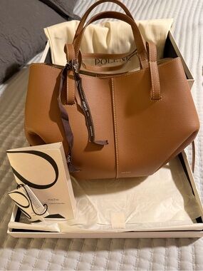 Authentic Polene Cyme Mini Tote